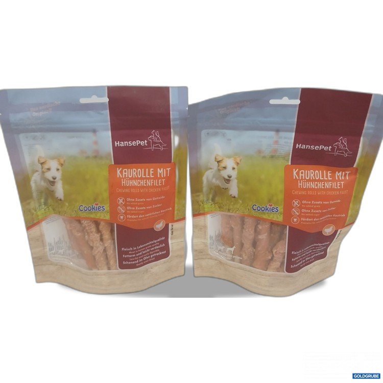 Artikel Nr. 984619: HansePet Kaurolle mit Hühnchenfilet 200g 2Stk