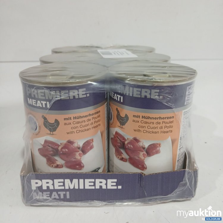 Artikel Nr. 986619: Premiere Meati mit Hühnerherzen 6x400g Hunde