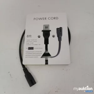 Auktion Power Cord Versorgungskabel 