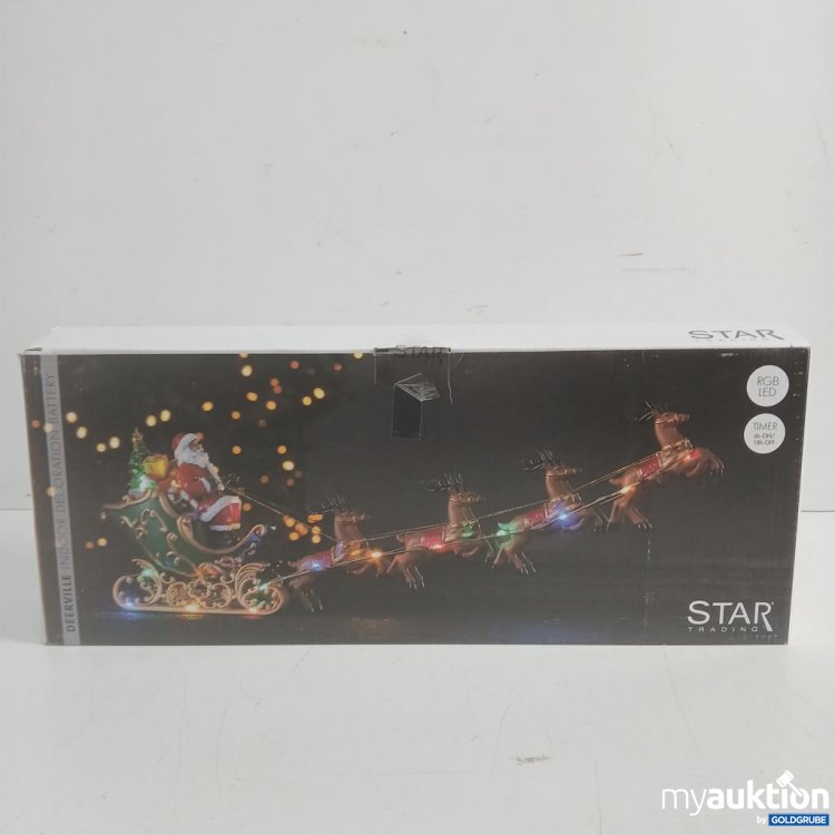 Artikel Nr. 446620: STAR Weihnachtsdeko LED Rentier Schlitten