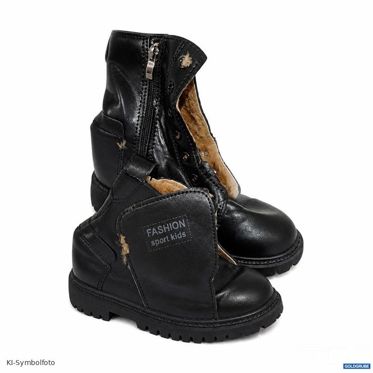 Artikel Nr. 469620 Artikel Nr. 469620: Fashion sport kids Kinder Winterstiefel ohne Schnürsenkel schwarz Gr31