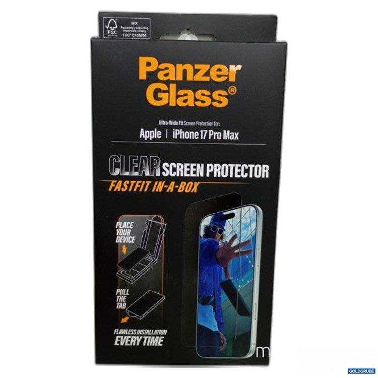 Artikel Nr. 471620: PanzerGlass Clear Screen Protector Apple iPhone 17 Pro Max Art.-Nr. PG49876