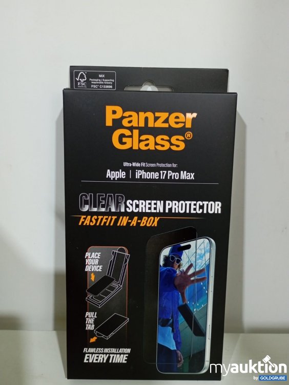 Artikel Nr. 471620: PanzerGlass Clear Screen Protector Apple iPhone 17 Pro Max Art.-Nr. PG49876