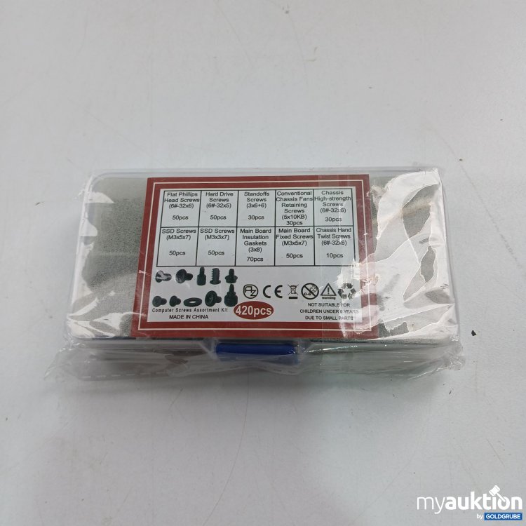 Artikel Nr. 803620 Artikel Nr. 803620: 420Pcs Computer Screws Assortment Kit