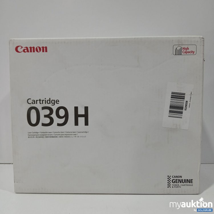 Artikel Nr. 804620 Artikel Nr. 804620: Canons Cartridge 039H