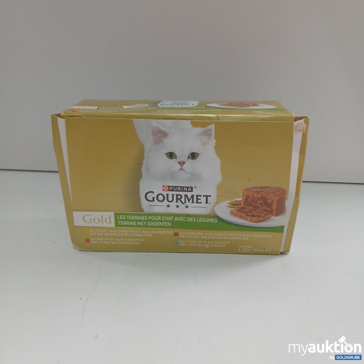 Artikel Nr. 839620 Artikel Nr. 839620: Gourmet Gold Katzenfutter 12x85g