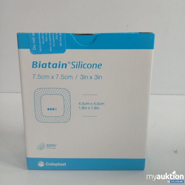 Artikel Nr. 852620: Biatin Silicone 7,5cmx7,5cm 10Stk