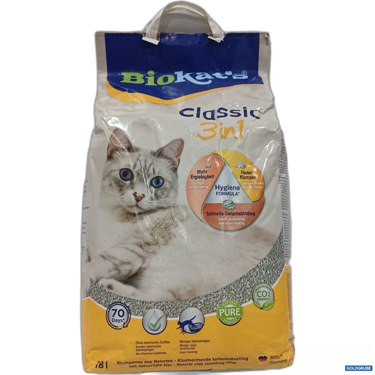 Artikel Nr. 877620: Biokat's  Classic 3in1 Katzenstreu 18l