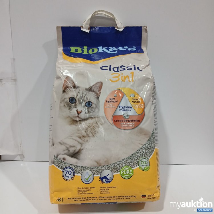 Artikel Nr. 877620: Biokat's  Classic 3in1 Katzenstreu 18l