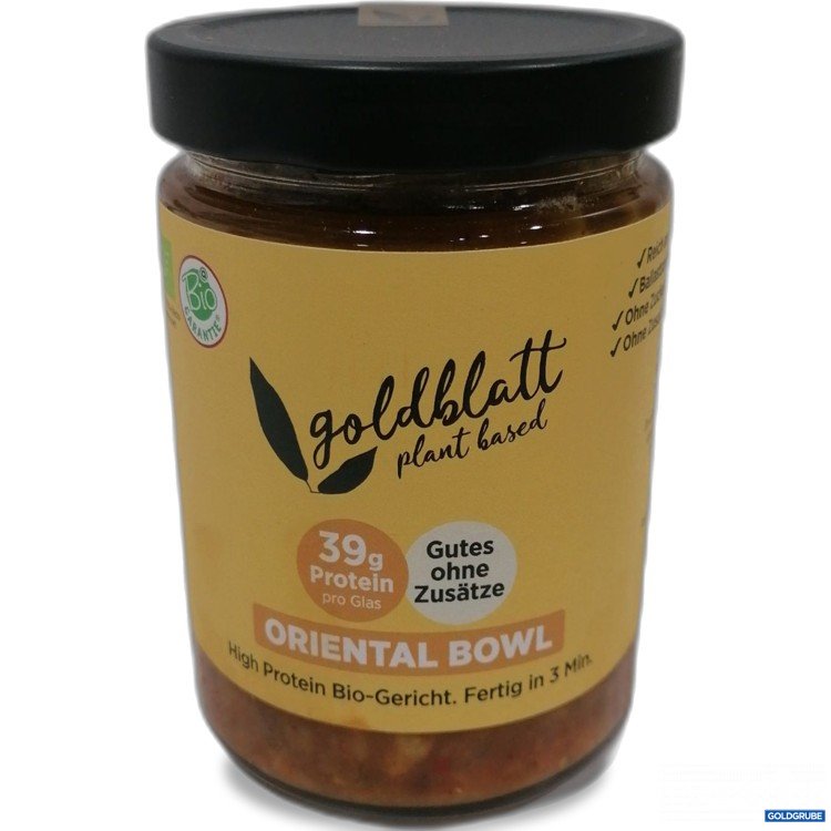 Artikel Nr. 889620: Goldblatt plant based Oriental Bowl 500g