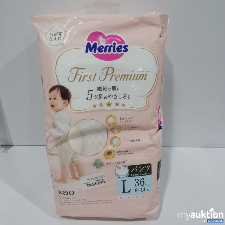 Artikel Nr. 896620: Merries First Premium L 36Stk