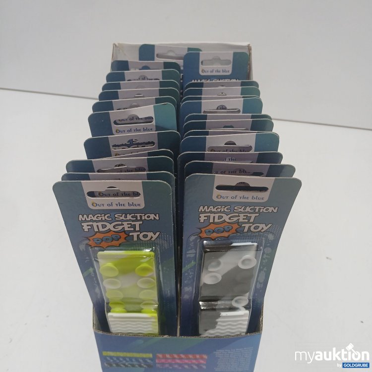 Artikel Nr. 929620: Diverse Out of the Blue Magic Suction Fidget Pop Toy. 24 stk 