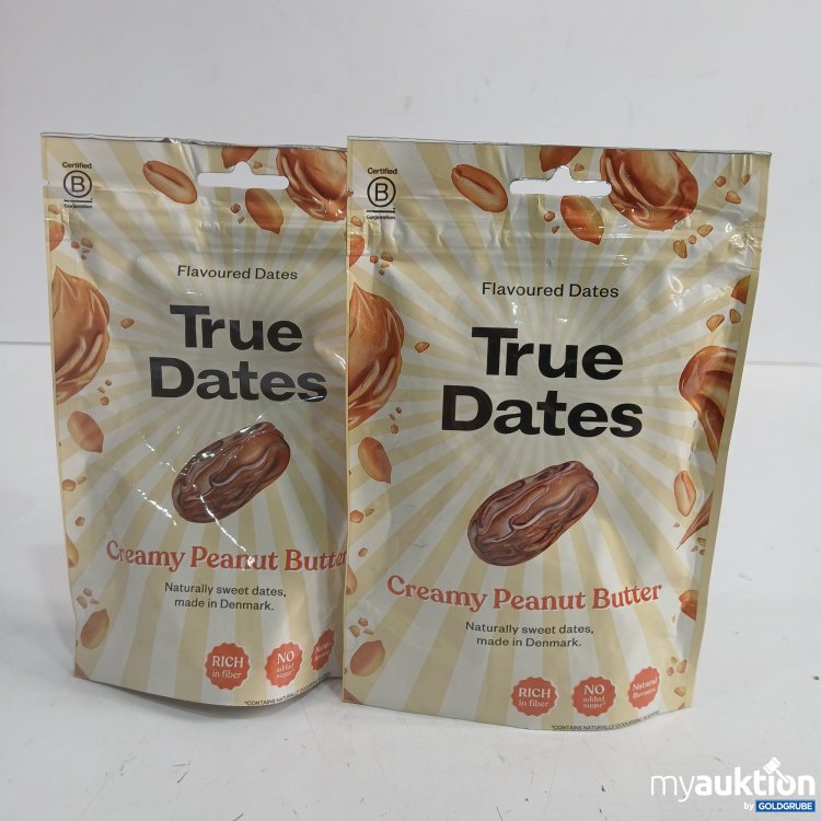 Artikel Nr. 952620 Artikel Nr. 952620: True Dates Flavoured Dates Creamy Peanut Butter 2x100g