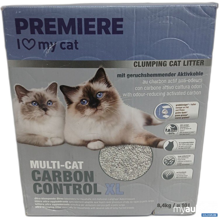 Artikel Nr. 961620: Premiere Clumping Cat Litter Multi Cat Carbon Control XL 8.4kg 