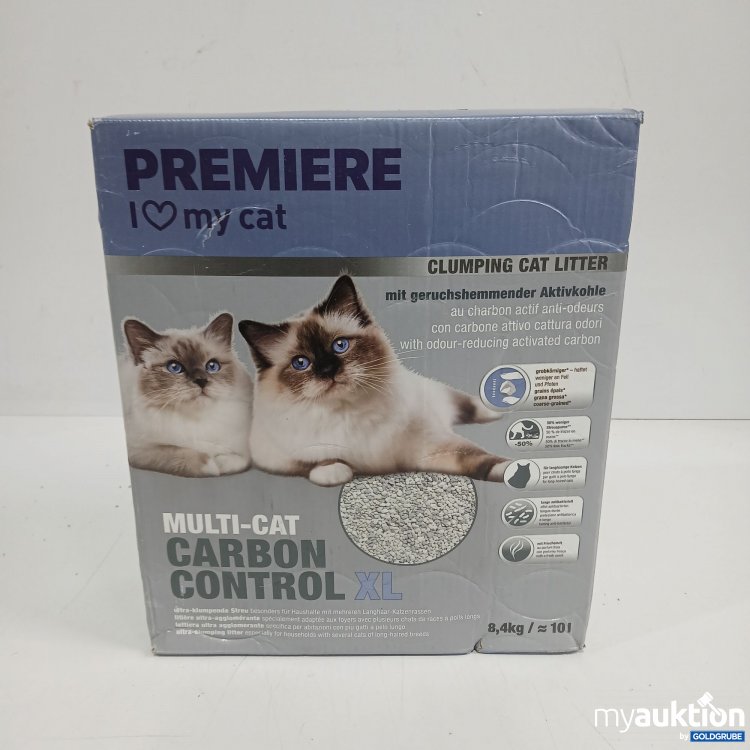 Artikel Nr. 961620: Premiere Clumping Cat Litter Multi Cat Carbon Control XL 8.4kg 