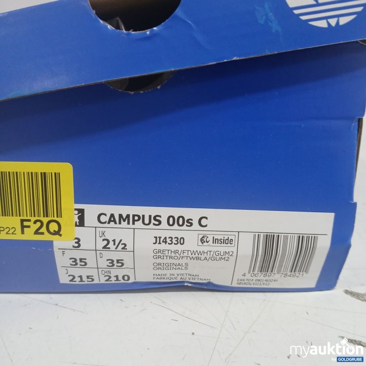 Artikel Nr. 992620: Adidas Campus Sneaker Grau