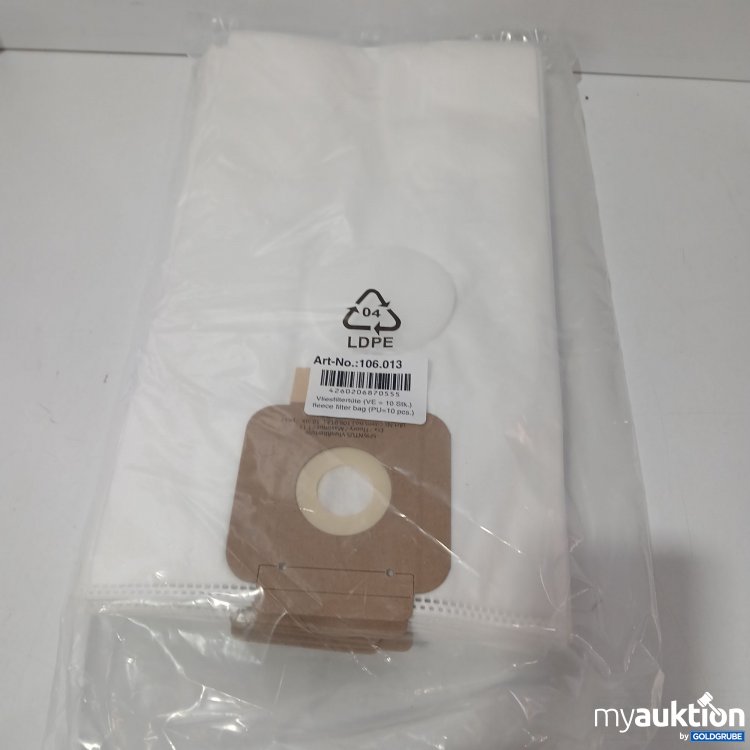 Artikel Nr. 518621 Artikel Nr. 518621: Staubsaugerbeutel Ersatzpackung 10stk 106013