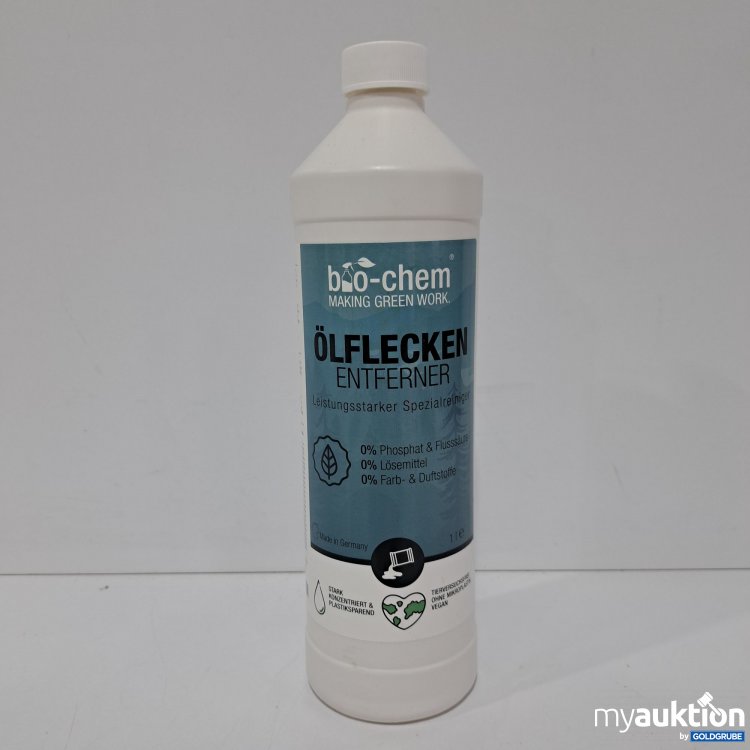 Artikel Nr. 817621 Artikel Nr. 817621: Bio - Chem Ölflecken Entferner 1L
