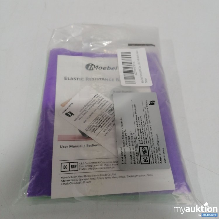 Artikel Nr. 859621 Artikel Nr. 859621: I Moebel Elastic Resistance Bands Set