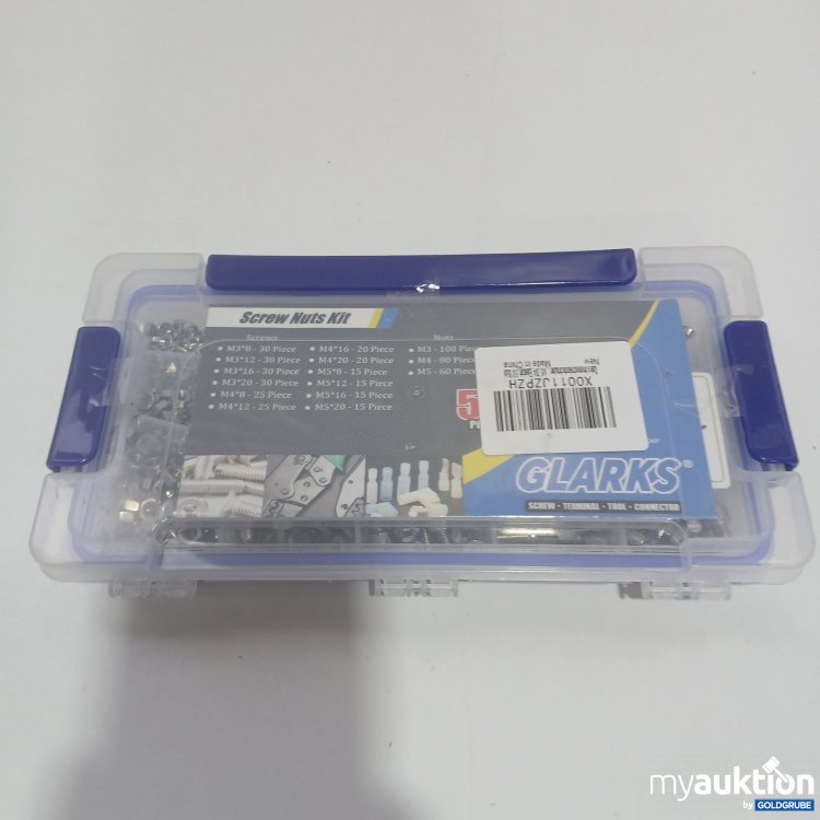 Artikel Nr. 861621: Glarks Screw Nuts Kit 510 Stück 