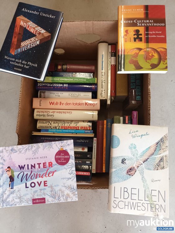 Artikel Nr. 901621 Artikel Nr. 901621: Karton mit 32 Büchern (siehe Fotos)