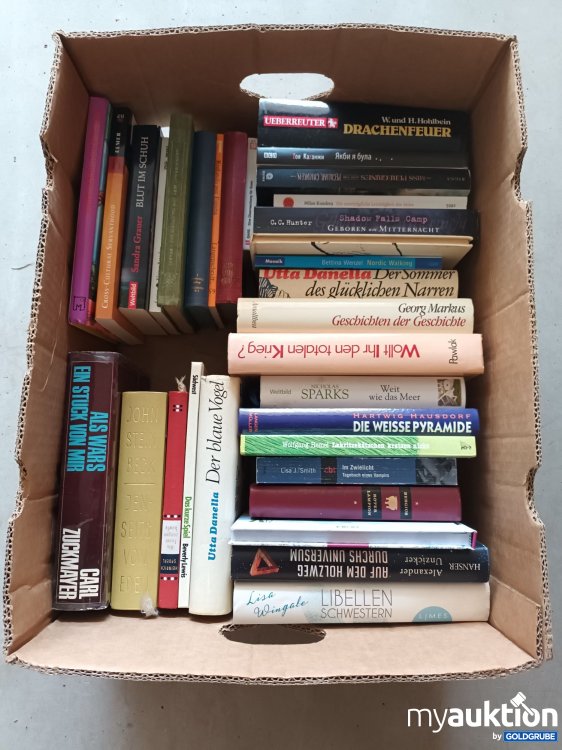 Artikel Nr. 901621 Artikel Nr. 901621: Karton mit 32 Büchern (siehe Fotos)
