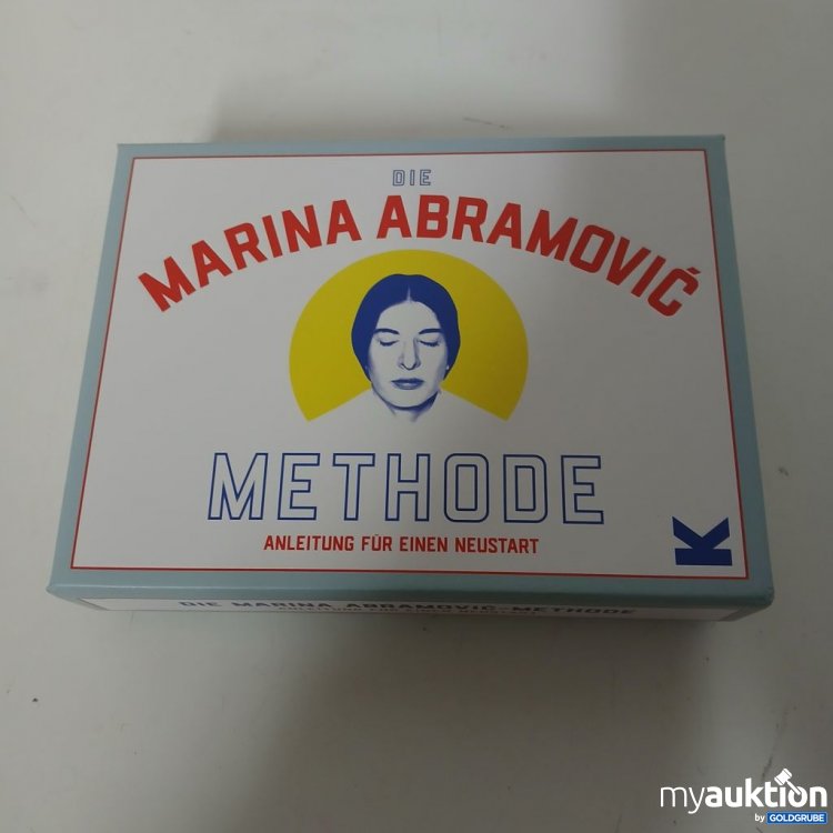 Artikel Nr. 920621: Marina Abramović Methode Anleitung für einen Neustart