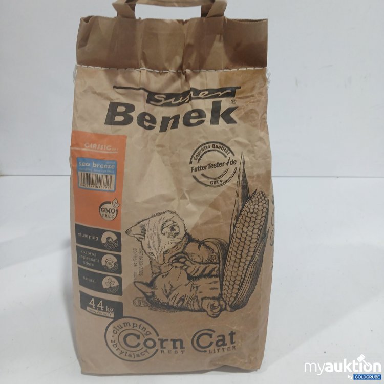 Artikel Nr. 930621 Artikel Nr. 930621: Super Benek Corn Cat Litter 4,4kg
