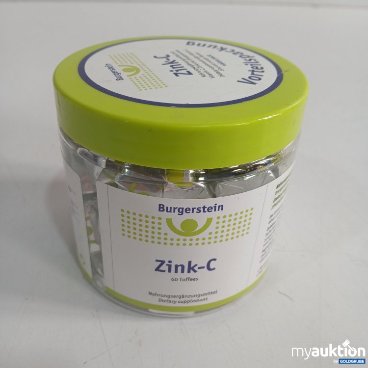 Artikel Nr. 952621 Artikel Nr. 952621: Burgerstein Zink-C 60Toffees