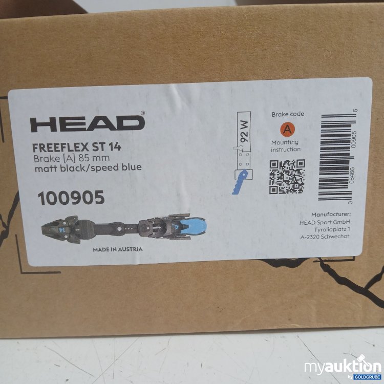 Artikel Nr. 979621: Head Freeflex ST 14 matt black/speed blue 100905 
