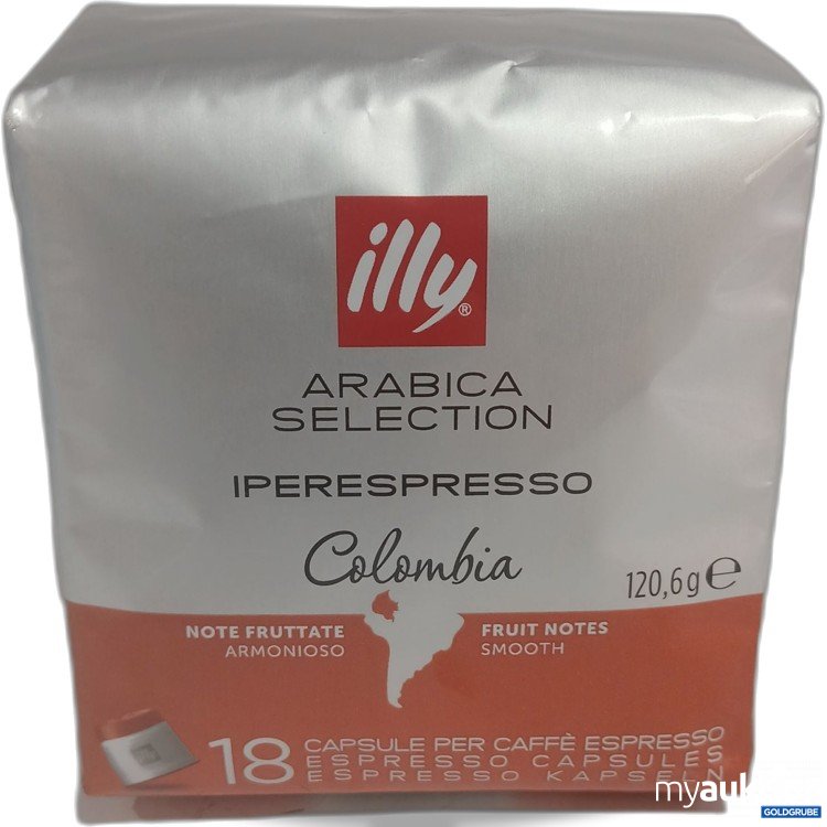 Artikel Nr. 996621 Artikel Nr. 996621: Illy Arabica Selection Columbia 18Capsules