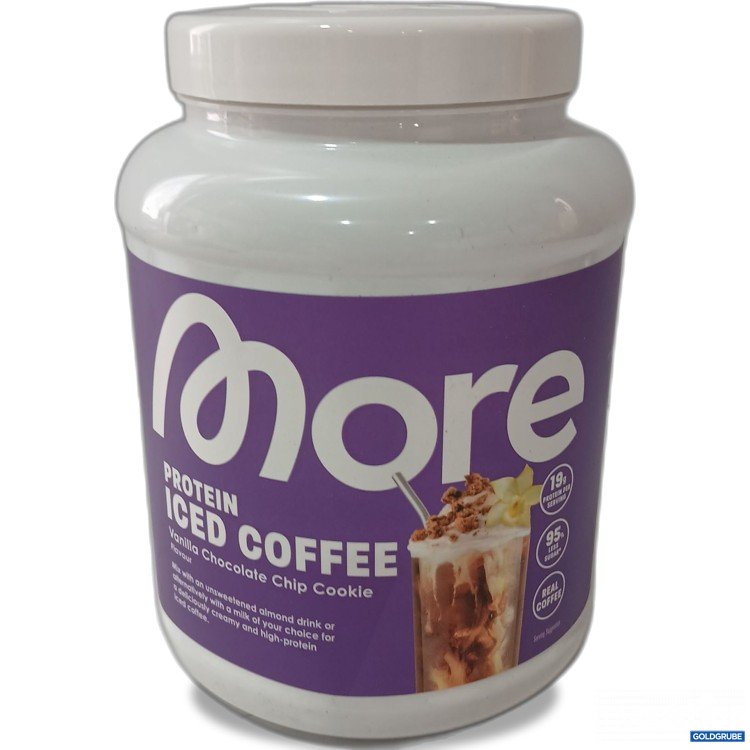 Artikel Nr. 997621 Artikel Nr. 997621: More Protein Iced Coffee Vanilla Chocolate Chip Cookie 500g