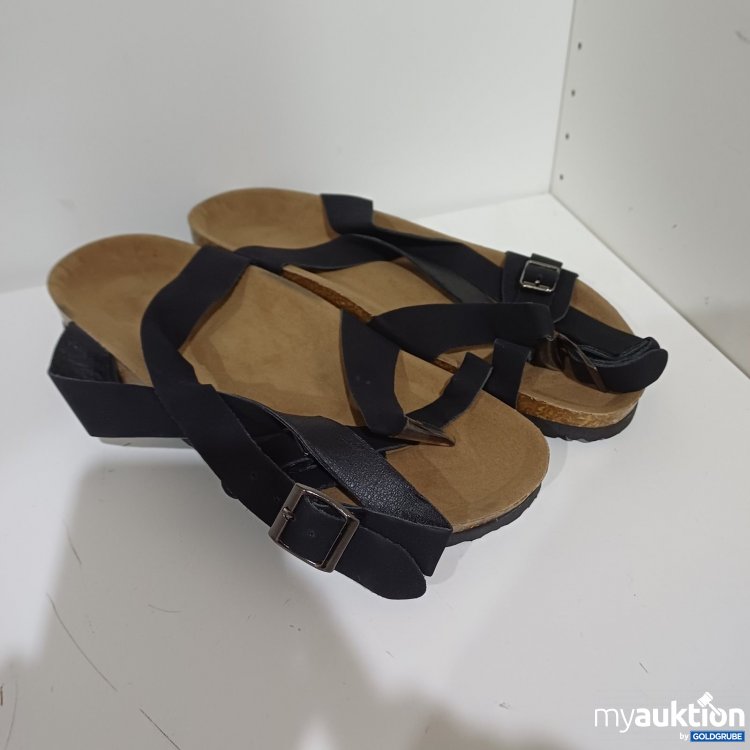 Artikel Nr. 469622 Artikel Nr. 469622: Sandalen schwarz mit Riemen und Schnalle Größe 38