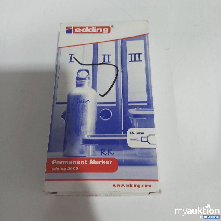 Artikel Nr. 865622: Edding Permanent Marker Edding 300 schwarz 9Stk 