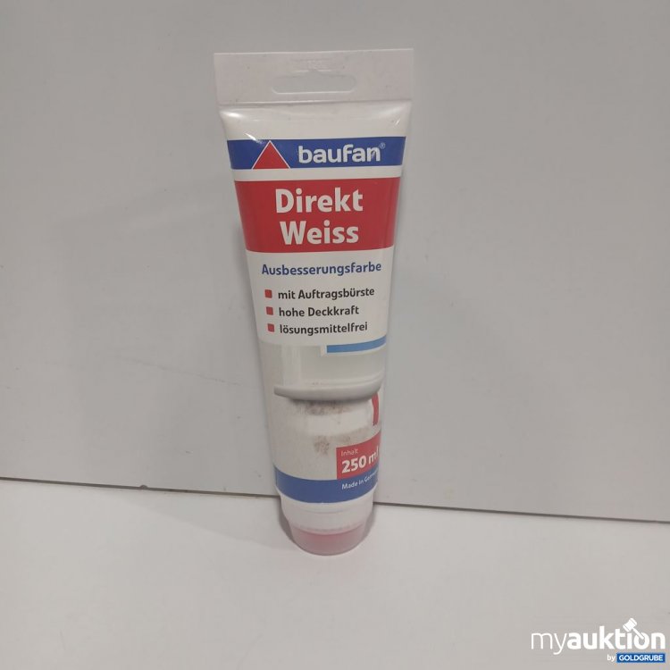 Artikel Nr. 892622: baufan Direkt Weiss Ausbesserungsfarbe 250 ml