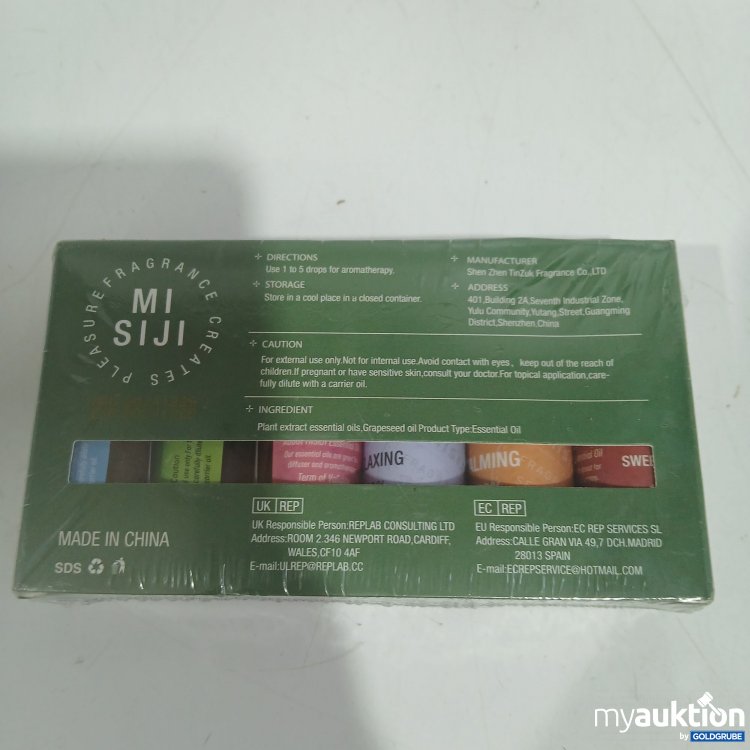 Artikel Nr. 951622 Artikel Nr. 951622: Misiji 100% Pure Essential Oil Set 6x10ml