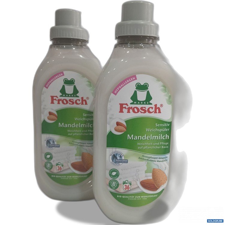Artikel Nr. 960622: Frosch Sensitiv Weichspüler Mandelmilch je 900ml 