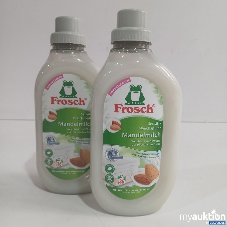 Artikel Nr. 960622: Frosch Sensitiv Weichspüler Mandelmilch je 900ml 