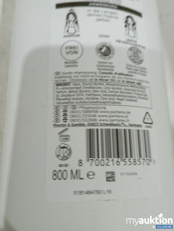 Artikel Nr. 980622: Pantene Pro-V Repair & Care Pflegespülung 800ml