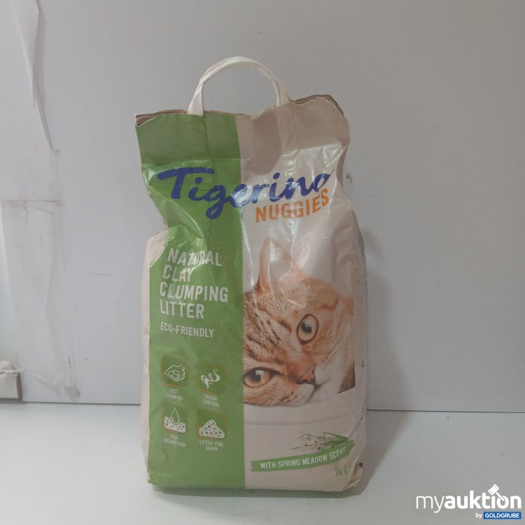 Artikel Nr. 990622: Tigerino Nuggies Natural Clay Clumping Katzenstreu 14L