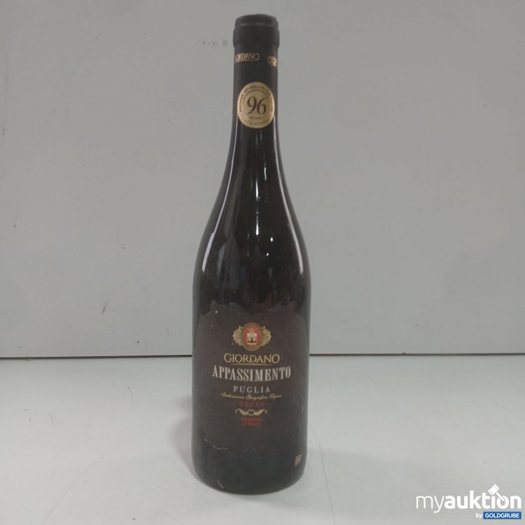Artikel Nr. 991622 Artikel Nr. 991622: Giordano Appassimento Puglia Rosso 75cl
