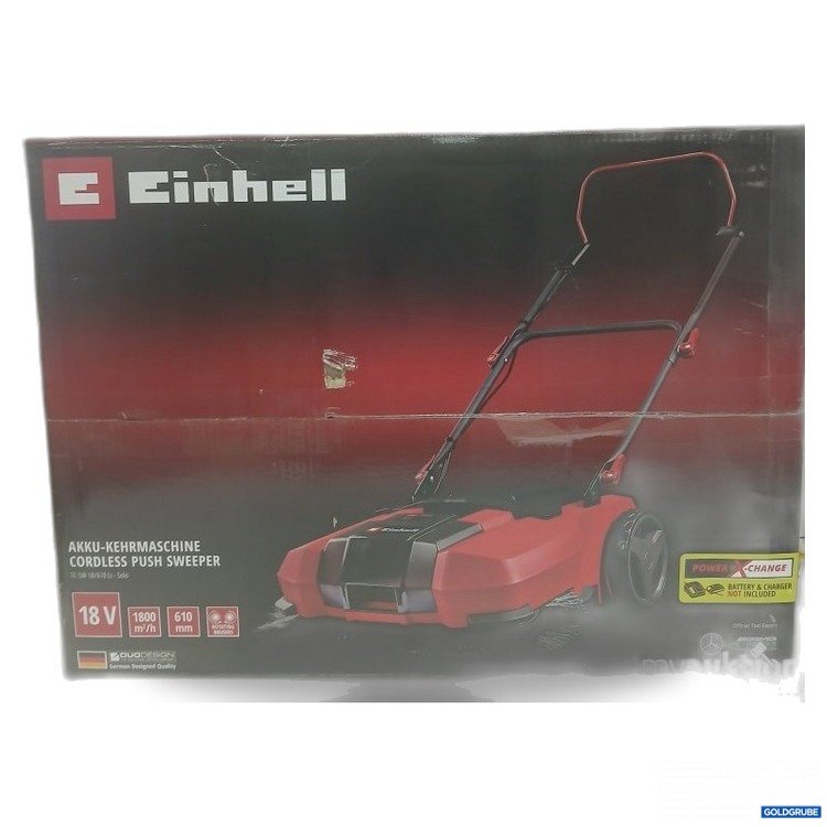 Artikel Nr. 468623 Artikel Nr. 468623: Einhell Akku-Kehrmaschine TE-SW 18/610 l i Solo 18 V Batterie und Ladegerät nicht enthalten
Art.Nr 2352040