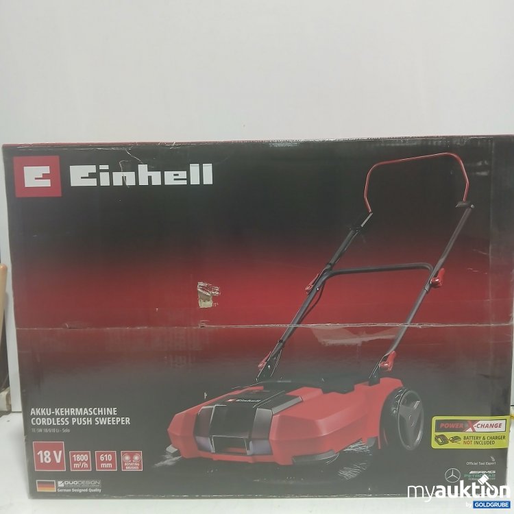 Artikel Nr. 468623 Artikel Nr. 468623: Einhell Akku-Kehrmaschine TE-SW 18/610 l i Solo 18 V Batterie und Ladegerät nicht enthalten
Art.Nr 2352040
