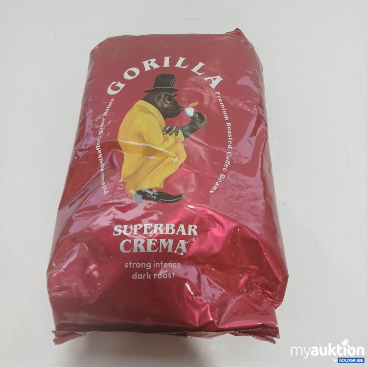 Artikel Nr. 770623: Gorilla Superbar Crema Dark Roast 1000g