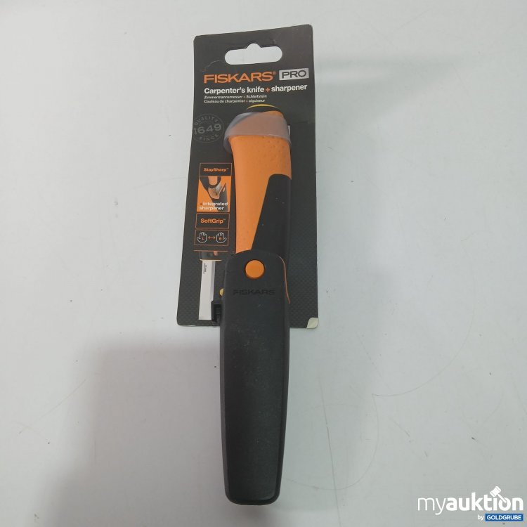 Artikel Nr. 812623 Artikel Nr. 812623: Fiskars Pro Carpenter's knife +sharpener