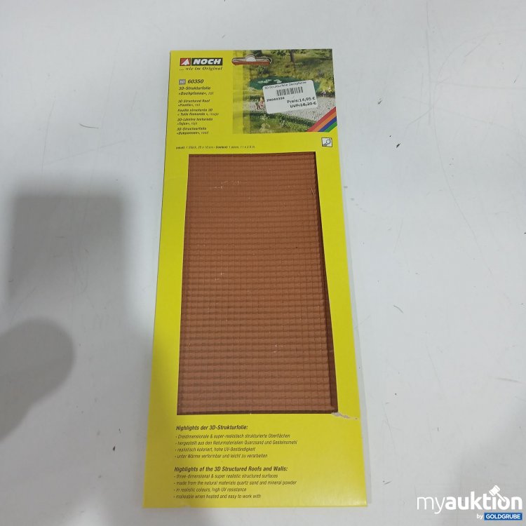 Artikel Nr. 856623 Artikel Nr. 856623: Noch 3D Struckturfolie rot 28x10cm