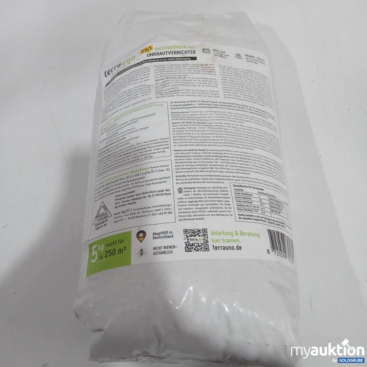 Artikel Nr. 870623 Artikel Nr. 870623: Terrauno 2in1 Rasendünger Unkrautvernichter 5kg