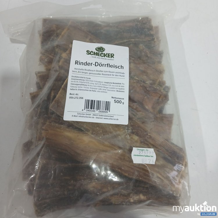 Artikel Nr. 878623: Schecker Rinder-Dörfleisch 500g