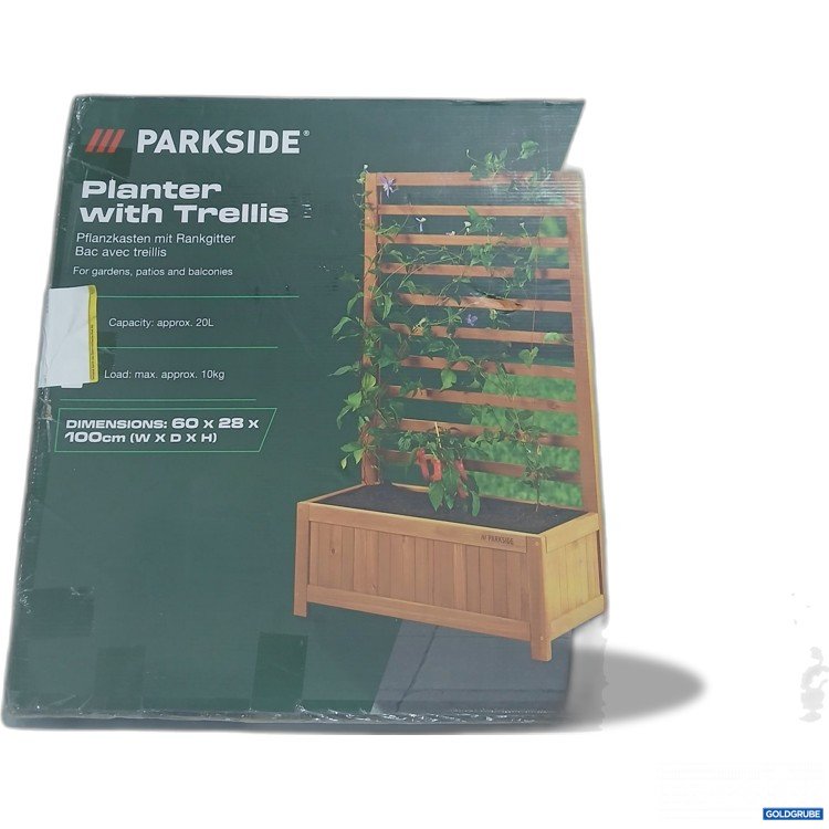Artikel Nr. 890623: Parkside Planter with Trellis 60x28x100cm 