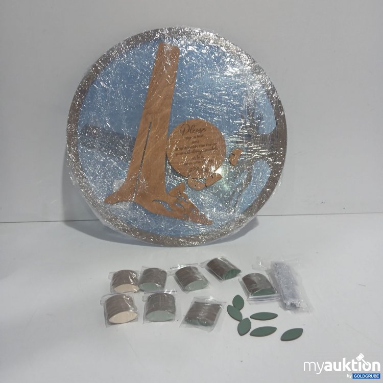 Artikel Nr. 899623: Hochzeitsgästebuch rund Baumoptik 